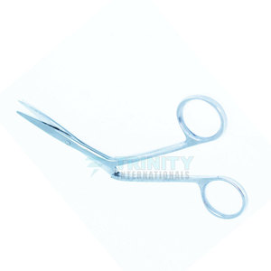 Ciseaux ORL de conception avancée à pointe courbée pour un contrôle précis et une coupe nette, pour la pratique quotidienne - Product Image 4