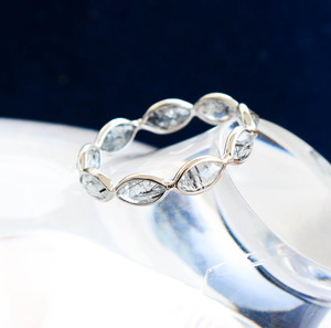 Fabriqué en Inde, anneau en argent sterling 925 avec rutile noir veineux, pour femmes, utilisé par les exportateurs. - Product Image 4