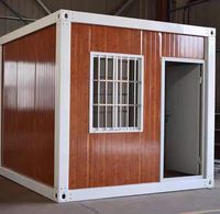 Maison préfabriquée détachable pour projets de construction, utilisation hôtelière de style mid-century modern