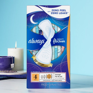 Serviettes hygiéniques Always : Protection sûre et absorbante, confort et fraîcheur supérieurs - Product Image 2