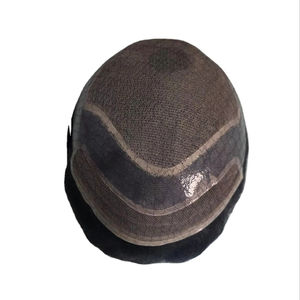 Perruque Toupet Mirage Frontale en Cheveux Humains Vierges Indiens Remy pour Hommes - Ondulation Profonde Yaki Taz Hair BD - Product Image 1