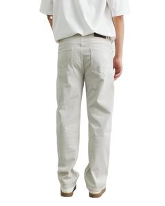 กางเกง100% ผ้าฝ้ายลายตารางสำหรับผู้ชายกางเกงทรงตรงกางเกงลำลองธุรกิจหรูหราทำป้ายแบบกำหนดเองสำหรับ2025ทันสมัย - Product Image 5