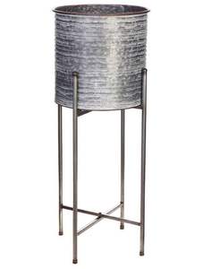 Pot de fleurs en métal décoratif pour balcon et jardin, de grande qualité à prix raisonnable, avec chaîne de suspension. - Product Image 4