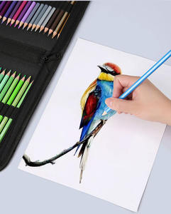 120 Pensil Warna Soft Core untuk Buku Mewarnai Dewasa, Menggambar, Sketsa, dan Shading dengan Kotak Resleting - Product Image 4