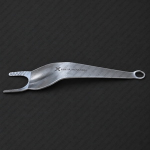 Écarteur fémoral proximal à pointes standard 11,5 pouces, lame de 3 mm, rétracteur pour chirurgie de la hanche, instruments orthopédiques pour remplacement de la hanche CE - Product Image 3