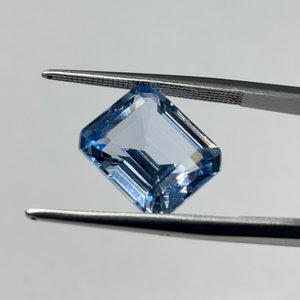 สปิเนลสีฟ้าอะความารีนที่เพาะเลี้ยงในห้องปฏิบัติการ # สปิเนลสังเคราะห์แบบหยาบ 105 ชิ้น  แบบ Flame Fusion ได้รับการรับรอง  จำลองแบบสปิเนลที่สร้างขึ้นในห้องปฏิบัติการ - Product Image 6