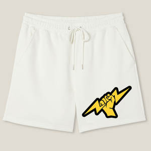 กางเกงขาสั้นออกกำลังกายผ้าคอร์ดูรอยคุณภาพสูง ดีไซน์เรียบง่ายทันสมัย สำหรับผู้ชายและเด็กผู้ชาย  รับสกรีนโลโก้ได้ - Product Image 1