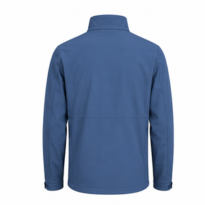 Veste de pêche softshell pour homme, résistante aux intempéries, vêtements de sport d'extérieur avec poches zippées fonctionnelles, coupe confortable, adaptée aux conditions météorologiques - Product Image 2