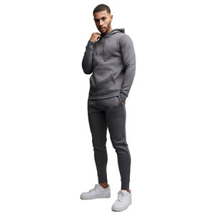 Survêtements personnalisés pour hommes, sweats à capuche et pantalons de survêtement de haute qualité avec logo, ensembles unisexes en spandex et polyester - Product Image 1