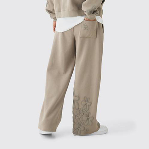 <b>Custom</b> Screen Printed Men's Jogger Personalized Streetwear OEM Casual Wear <b>Custom</b> Design Apparel Bottom Clothing Fashion Style - Product Image 2