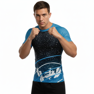 Custom <b>Men's</b> Athletic <b>Compression</b> <b>Shirt</b> OEM ODM Private Label Performance Apparel Manufacturer - Product Image 4