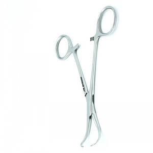 Pinzas de abrazadera de toalla Backhaus de acero inoxidable profesional, pinzas de abrazadera de toalla Backhaus veterinaria, instrumentos Premium de 9 Cm - Product Image 2