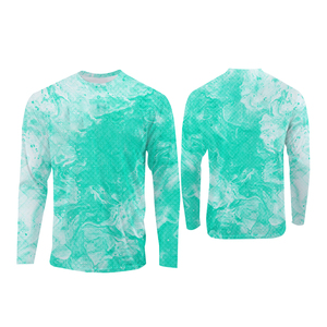 เสื้อกันแดดขายดี พิมพ์โลโก้และดีไซน์ตามสั่ง เสื้อสำหรับตกปลาและล่าสัตว์ แขนยาว ป้องกันรังสียูวี สำหรับกิจกรรมกลางแจ้ง - Product Image 3