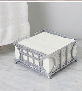 Porta Servilletas Metálico de Diseño Moderno y Lujoso con Acabado Elegante, Perfecto para Accesorios de Comedor de Hotel y Decoración de Mesa - Product Image 6