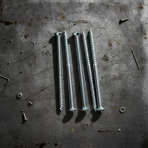 Tornillo para Madera Avellanado de Acero al Carbono Marca PDC, Rosca Parcial Gruesa, Acabado Óxido Negro, Métrico/Pulgada, Clase 4, Alta Resistencia, Personalizado - Product Image 1