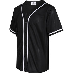 Camiseta de béisbol de moda para hombre de alta calidad personalizada camiseta transpirable deportes uniforme botón cierre Béisbol Softbol desgaste - Product Image 1