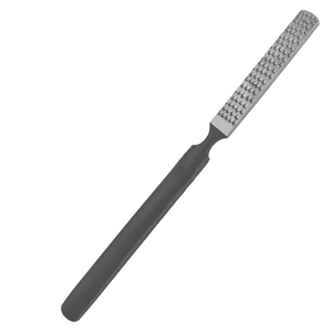 Foot <b>File</b> and Rasp 7 Inch Double Sided Callus Remover Black Handle Stainless Steel Pedicure Foot Care Hard Skin Removal Tool - Product Image 2