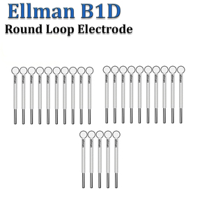 Electrodo de Bucle Redondo B1D Compatible con Ellman Surgitron, Paquete de 25 Unidades |   Puntas de Lazo Electroquirúrgico RF Estériles Desechables, Eje 1/16 - Product Image 2
