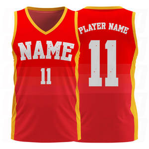 Nouveau design Maillot de basketball américain Vente chaude Vêtements de sport en gros Uniforme personnalisé pour équipe, brodé, pour entraînement et match Hommes Jeunes Adultes - Product Image 4