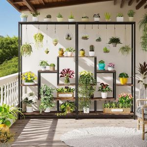 Scaffale a Scala per Piante, Espositore per Vegetazione, Decorazione Casa e Organizzazione Ufficio - Product Image 4