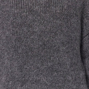 Cardigan classique épais à manches longues et respirant 100 % coton pour femme avec col châle avant style streetwear - Product Image 6
