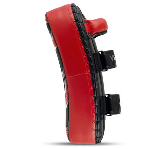 Venomous Red Viper Boxing Thai Pads Curved Protective Gear for Martial Arts Adjustable <b>Hook</b> & Loop Closure Unisex Adult - Product Image 3