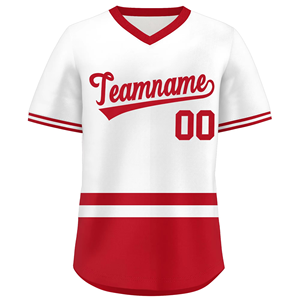Camiseta de Béisbol y Sóftbol para Hombre, Cuello en V, Transpirable, 100% Poliéster, Malla de Secado Rápido, Ligera, Antibacteriana, para Equipos Deportivos - Product Image 2