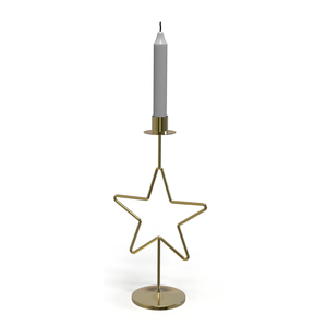 Candelabro Moderno de Hierro Negro con Diseño de Anillo Ovalado para Decoración del Hogar - Product Image 2