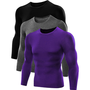 Camiseta de Protección Solar Exclusiva Personalizada para Hombre, Tejido Elástico Ultra Suave, Secado Rápido, Transpirable, Protección UV UPF50+, para Surf, Gimnasio, Entrenamiento, OEM, ODM - Product Image 4