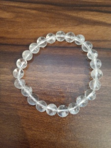 Bracelet Amaira Jewels SM-26 classique en perles de quartz imitation perle, forme boule, vintage, unisexe, bijoux de mariage, cadeau - Product Image 3