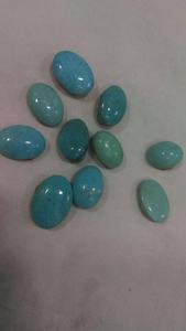 Cabujones de piedras preciosas finas Piedra preciosa turquesa azul turquesa natural de alta calidad con revisión AAAAA - Product Image 4