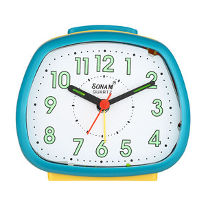 Reloj Despertador de Movimiento Silencioso, Funciona con Batería, Confiable para el Dormitorio, Disponible a Precio de Mayoreo - Product Image 1