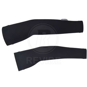 Manchons de bras respirants et extensibles de qualité supérieure pour hommes, pour un confort quotidien et l'exercice physique, en Spandex/Polyester - Product Image 3