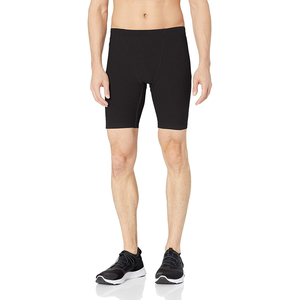 Women's Solid Fitness Workout <b>Compression</b> <b>Shorts</b> 2-Piece Set Wholesale Gym Wear OEM Customized with Custom Logo and Print - Product Image 1