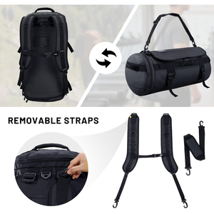 Bolsa de lona de viaje con costuras reforzadas, tela de alto rendimiento, máxima fiabilidad, bolsa portátil para deportes y negocios - Product Image 4