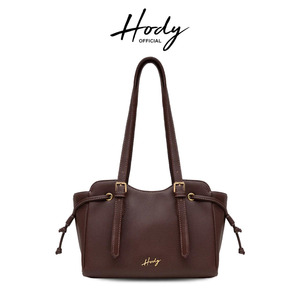กระเป๋าถือผู้หญิงทรงบอสตัน รุ่นคลาสสิค Hody TASHA BAG ขนาด 10.6 นิ้ว หนังสังเคราะห์คุณภาพพรีเมียม ปิดด้วยซิป ซับในผ้าซาติน กระเป๋าสะพายลำลอง สองช่อง - Product Image 1