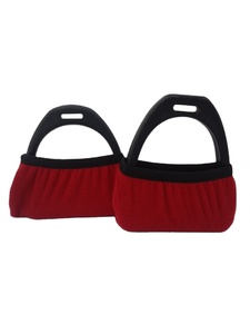 Cubierta de estribo de lana ecuestre de aluminio de acero inoxidable de alta calidad al por mayor estilo occidental transpirable duradero para uso estable - Product Image 2