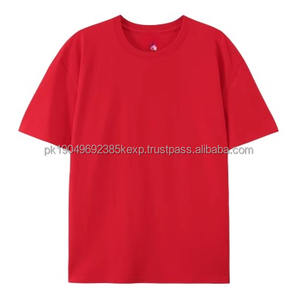 T-shirt en coton décontracté pour homme, grande taille, sans col, avec motif uni, teinture unie, chemises en flanelle imprimées pour adultes - Product Image 5