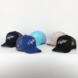 Fabricant OEM pour casquette de baseball en maille à 5 panneaux personnalisée, coton, fermeture à pression, logo brodé 3D, sportive, respirante, imperméable - Product Image 2