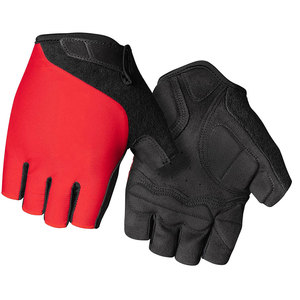 Guantes de Ciclismo Transpirables de Medio Dedo, Rojos y Negros, de Poliéster, Unisex, con Cierre de Velcro, para Deportes, Gimnasio, Ciclismo - Product Image 2