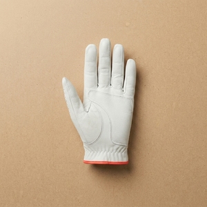 Gants de golf personnalisés OEM en cuir Cabretta, pour la main gauche, à doigts entiers, doux, confortables, avec fermeture auto-agrippante réglable, légers et flexibles - Product Image 1