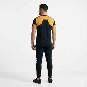 T-shirts personnalisés pour hommes 100% coton avec impression de logo, t-shirts promotionnels de marque, style sportif à séchage rapide - Product Image 2