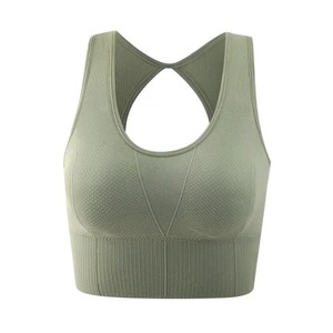 Soutien-gorge de sport respirant pour femmes grandes tailles, nouveau design, couleurs et logo personnalisés - Product Image 1