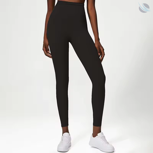 Nuevos Leggings Deportivos de Cintura Alta para Mujer, Sin Costuras, Sólidos, de Secado Rápido, Elásticos en Cuatro Direcciones, para Gimnasio y Fitness - Product Image 5