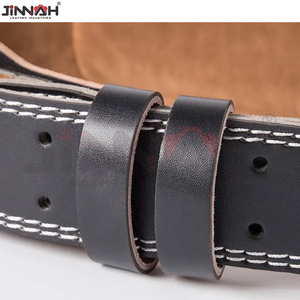 High Quality Heavy Duty Gym Fitness Workout Customized New Style Weight Lifting Leather Waist <b>Belt</b> For Men - Product Image 3
