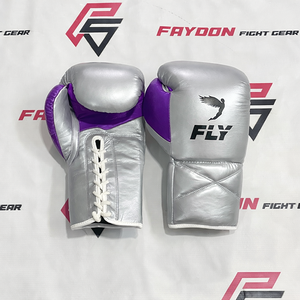 Gants de boxe professionnels en cuir de vachette véritable avec logo personnalisé, les plus vendus, pour l'entraînement au kickboxing et au sac de frappe - Product Image 6