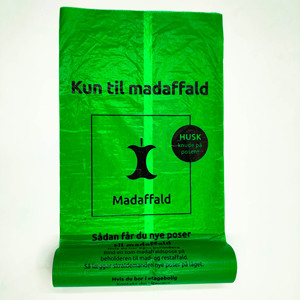 Bolsas de basura de plástico plegables en C HDPE/LDPE en rollo para empaquetar basura precio al por mayor personalizado FÁBRICA DE Vietnam - Product Image 6