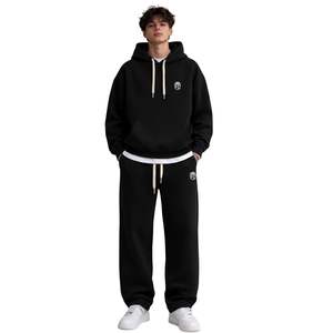 Conjunto Deportivo de Algodón para Hombre, Estilo Casual, con Sudadera con Capucha y Cordón Ajustable, Prendas Deportivas de Moda - Product Image 5