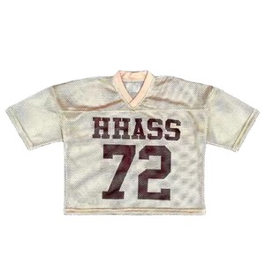 Camiseta Deportiva Personalizada para Hombre, Talla Grande, Cuello en V, Manga Corta, Tejido de Malla 100% Poliéster, Transpirable, de Secado Rápido y Sublimada - Product Image 1