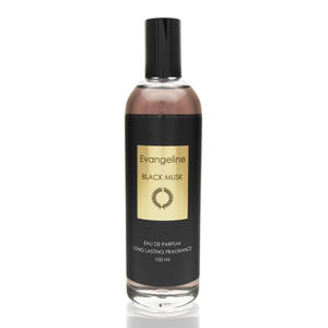 Perfume al por mayor Evangeline EDP Musk 100ml, spray corporal líquido con fragancia, colonia en botella, Indonesia - Product Image 1
